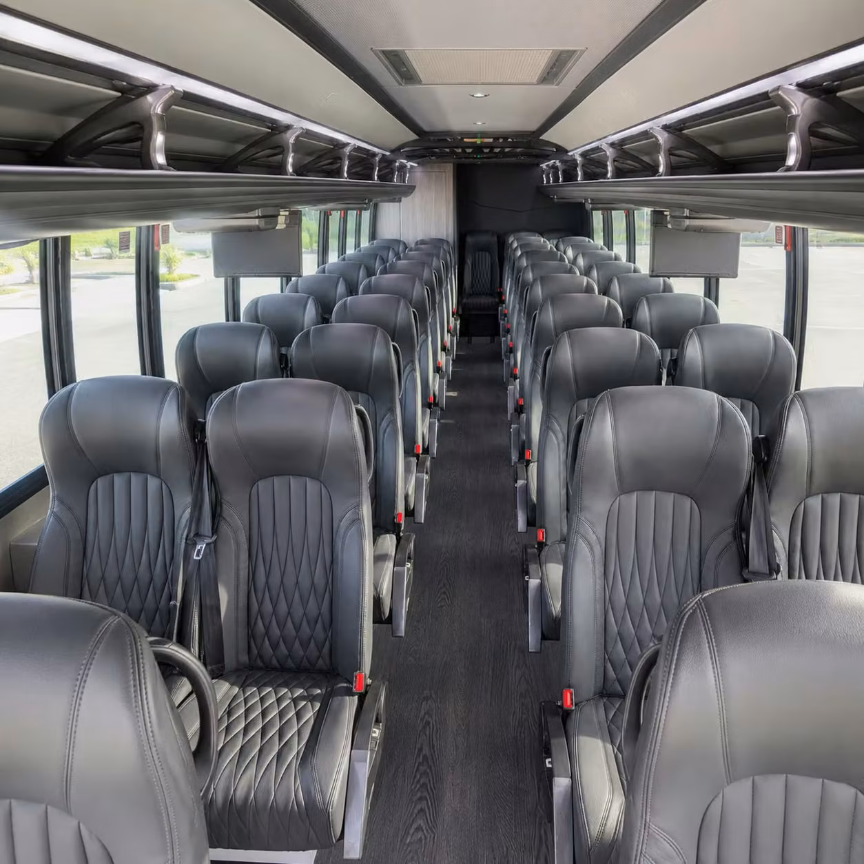 30 passenger minibus inside