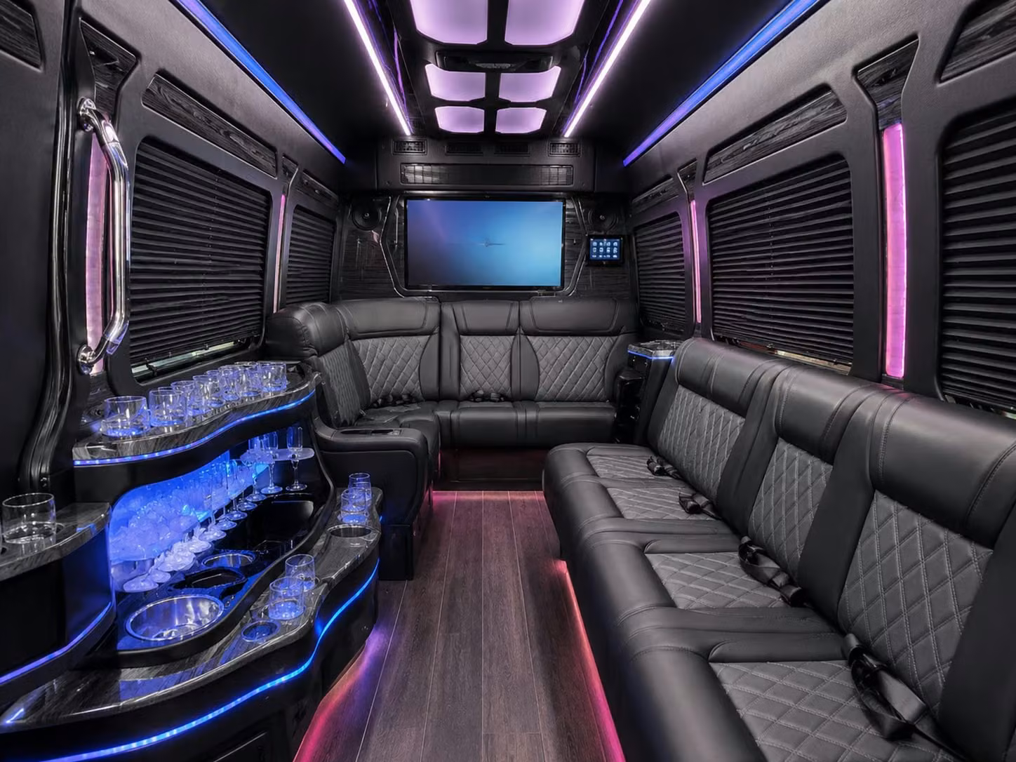 bus rental options for savannah trips