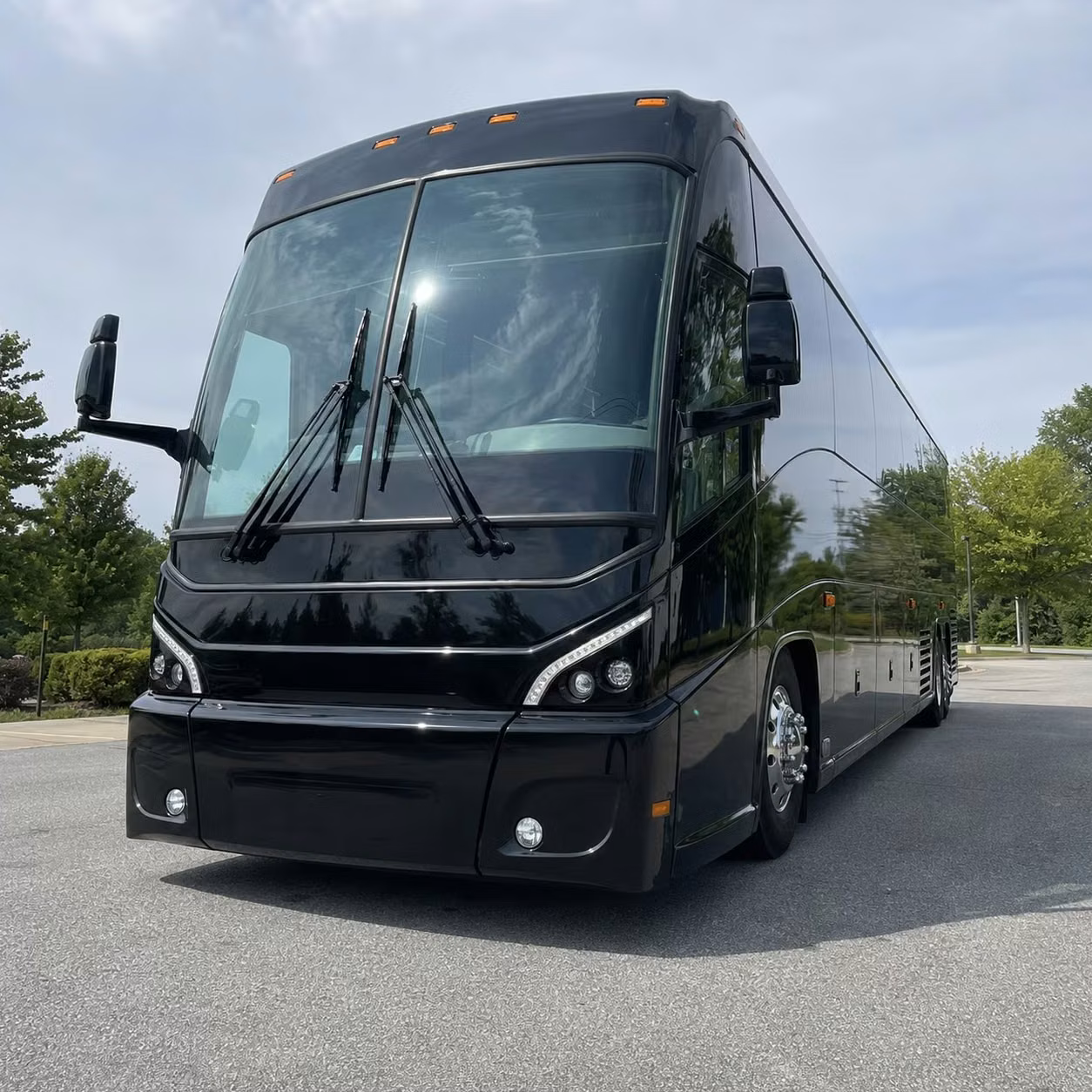 charter bus transportation for hunter army airfield personnel movements