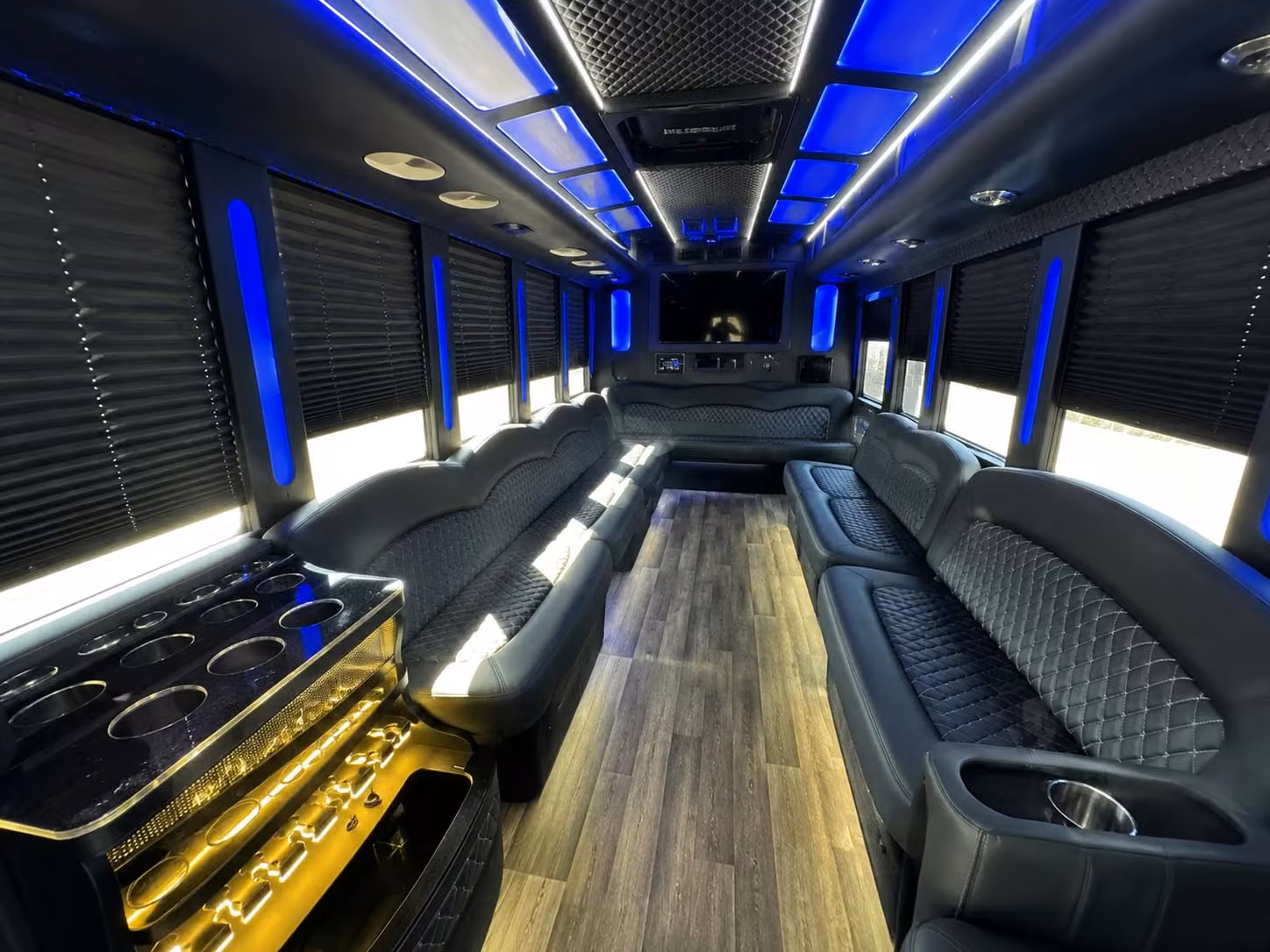 party buses for savannah prom night that keep the energy high from pickup to last dance